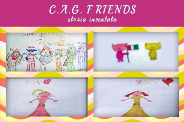 C.A.G. FRIENDS - Storia inventata dai ragazzi nelle ativita online del Centro Totila - Progetto Cantiere Totila - Associazione Pianeta Giovani